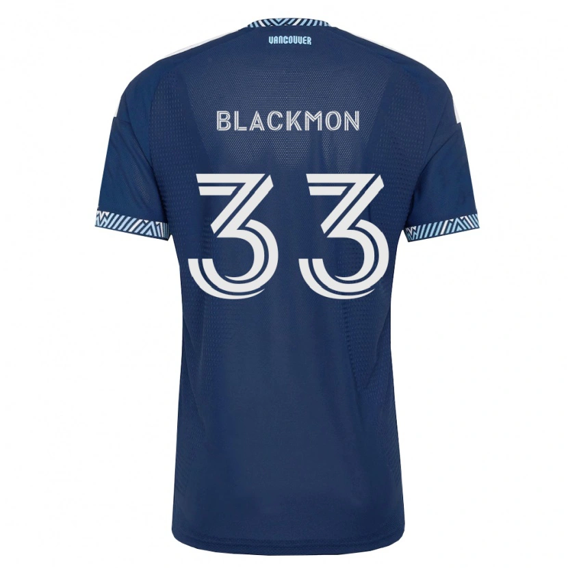 Danxen Heren Tristan Blackmon #33 Diep Blauw Wit Uitshirt Uittenue 2026/27 T-Shirt