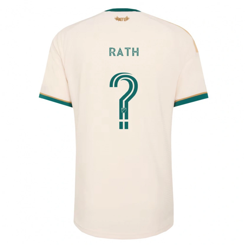 Danxen Heren Jacob Rath #0 Champagne Groen Uitshirt Uittenue 2026/27 T-Shirt