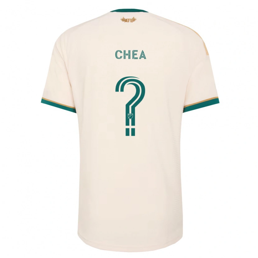 Danxen Heren Williver Chea #0 Champagne Groen Uitshirt Uittenue 2026/27 T-Shirt