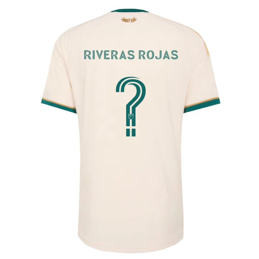 Danxen Heren Gonzalo Riveras Rojas #0 Champagne Groen Uitshirt Uittenue 2026/27 T-Shirt