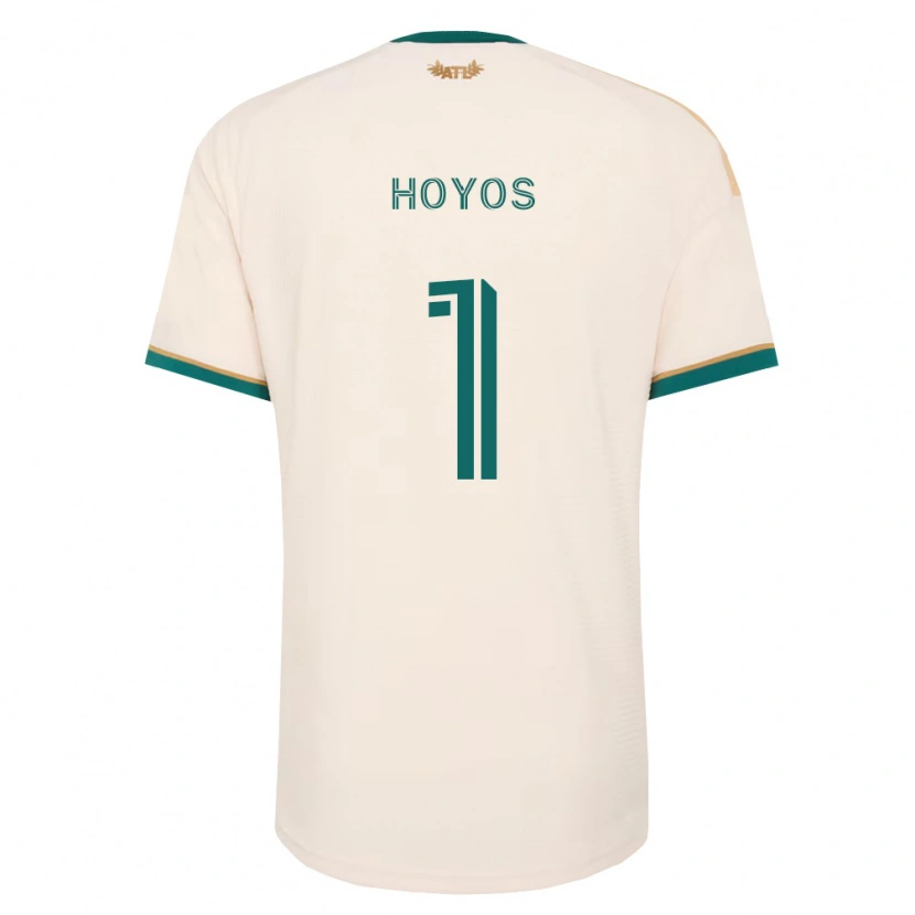 Danxen Heren Lucas Hoyos #1 Champagne Groen Uitshirt Uittenue 2026/27 T-Shirt