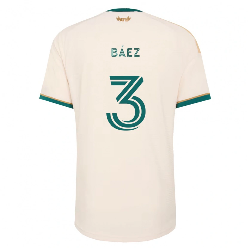 Danxen Heren Elías Báez #3 Champagne Groen Uitshirt Uittenue 2026/27 T-Shirt