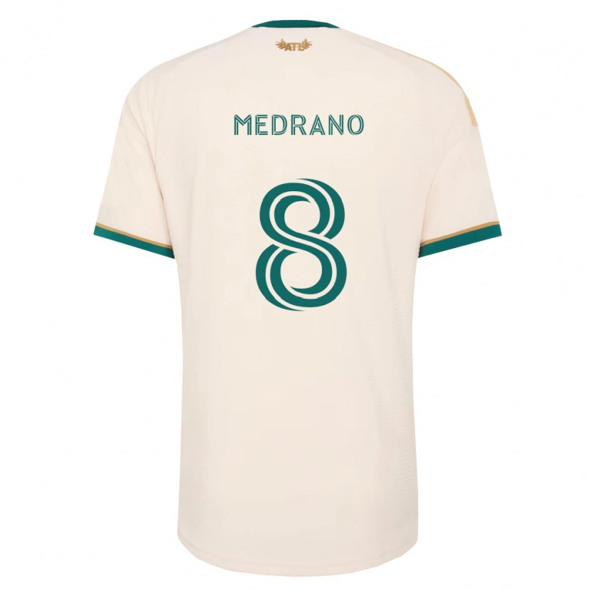 Danxen Heren Keven Medrano #8 Champagne Groen Uitshirt Uittenue 2026/27 T-Shirt