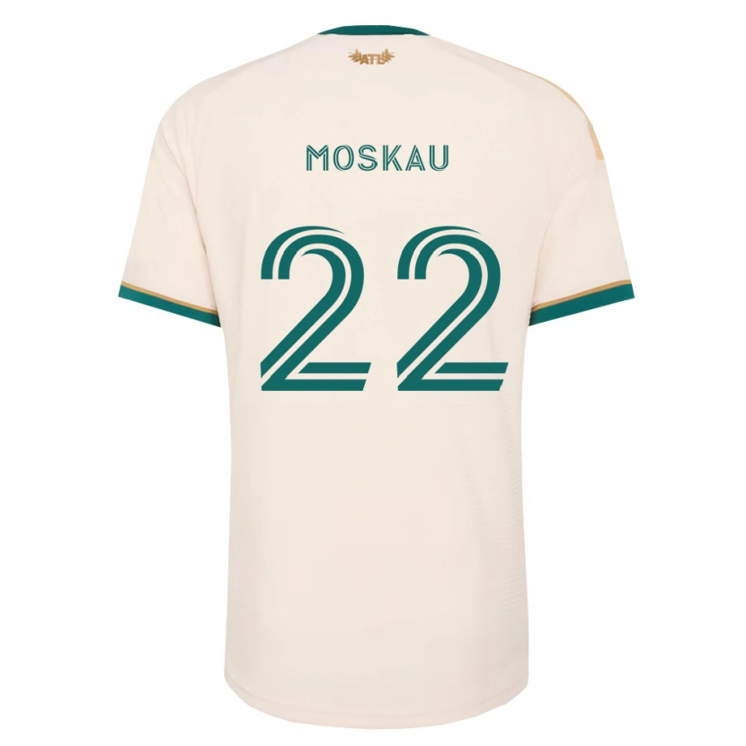 Danxen Heren Mason Moskau #22 Champagne Groen Uitshirt Uittenue 2026/27 T-Shirt
