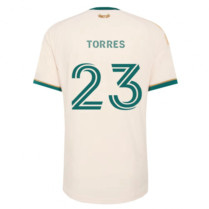 Danxen Heren Adyn Torres #23 Champagne Groen Uitshirt Uittenue 2026/27 T-Shirt