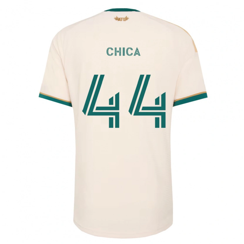 Danxen Heren Daniel Chica #44 Champagne Groen Uitshirt Uittenue 2026/27 T-Shirt