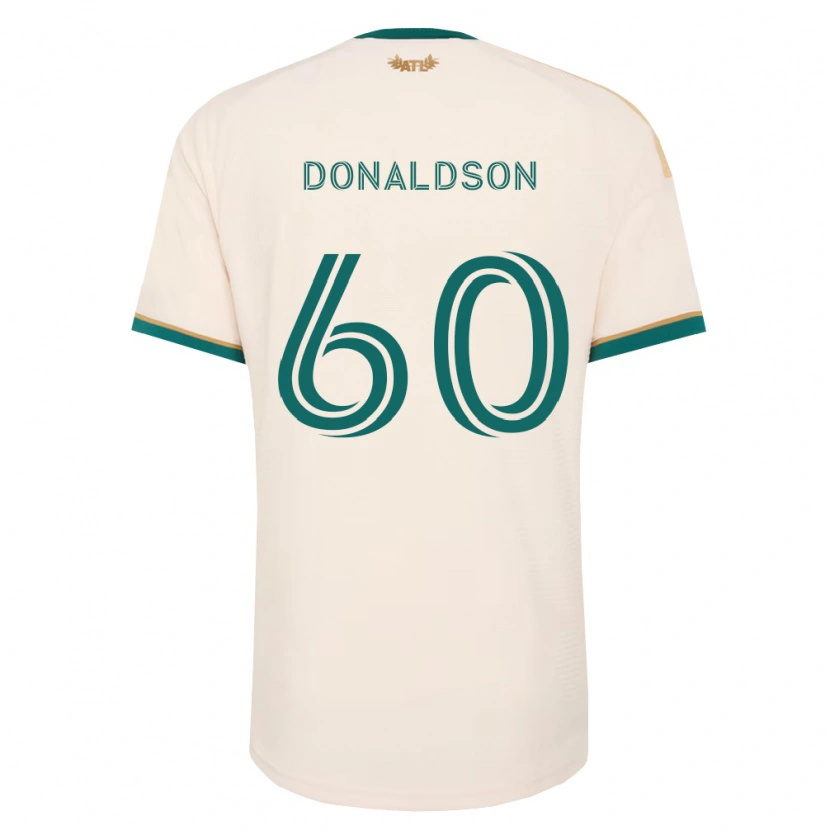 Danxen Heren James Donaldson #60 Champagne Groen Uitshirt Uittenue 2026/27 T-Shirt