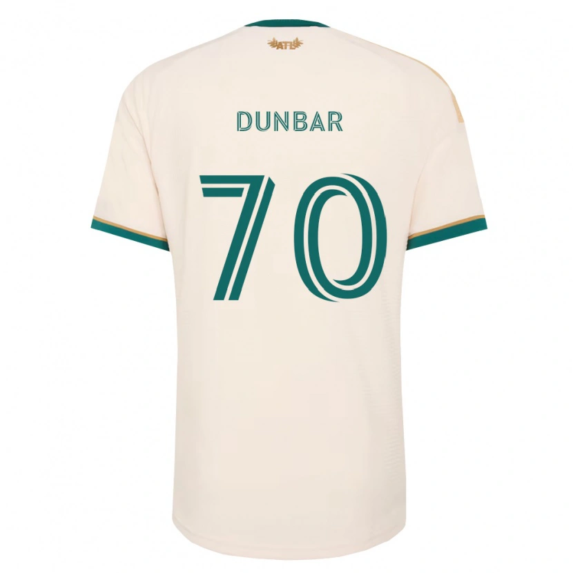 Danxen Heren Cameron Dunbar #70 Champagne Groen Uitshirt Uittenue 2026/27 T-Shirt
