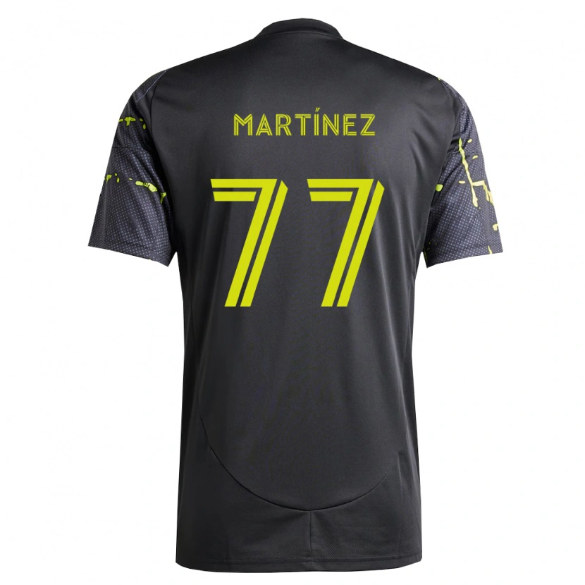 Danxen Heren Josef Martínez #77 Fluorescerend Geel Zwart Uitshirt Uittenue 2026/27 T-Shirt