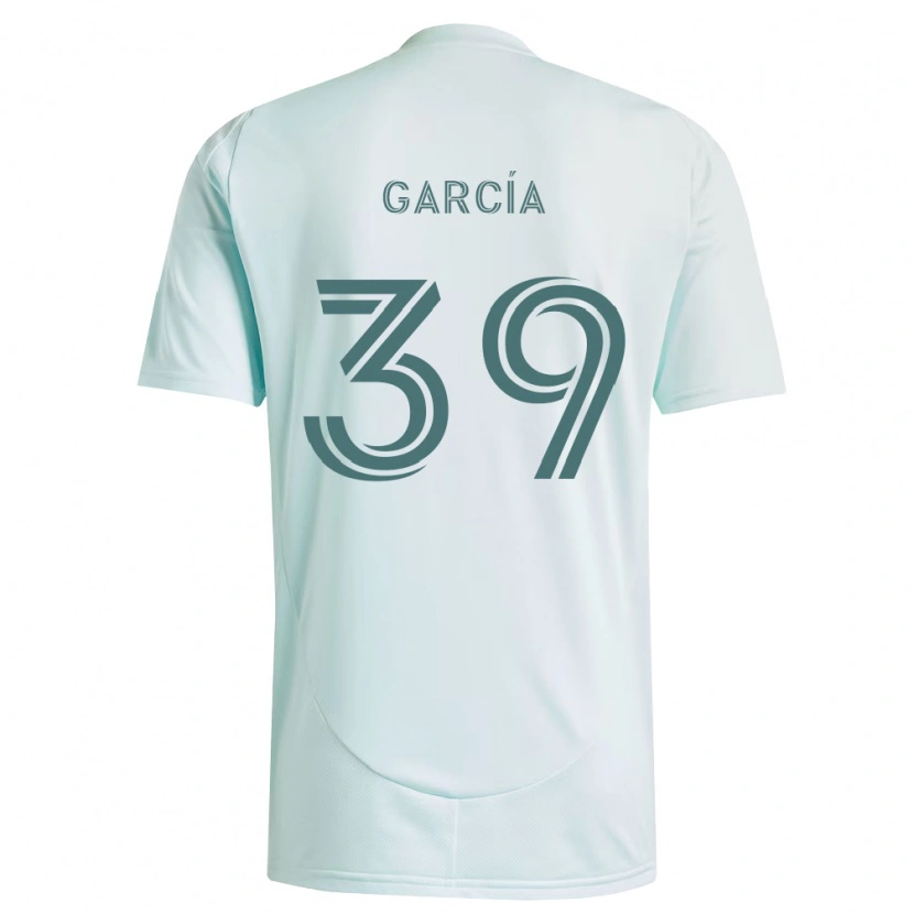Danxen Heren Luis García #39 Wit Lichtgroen Uitshirt Uittenue 2026/27 T-Shirt