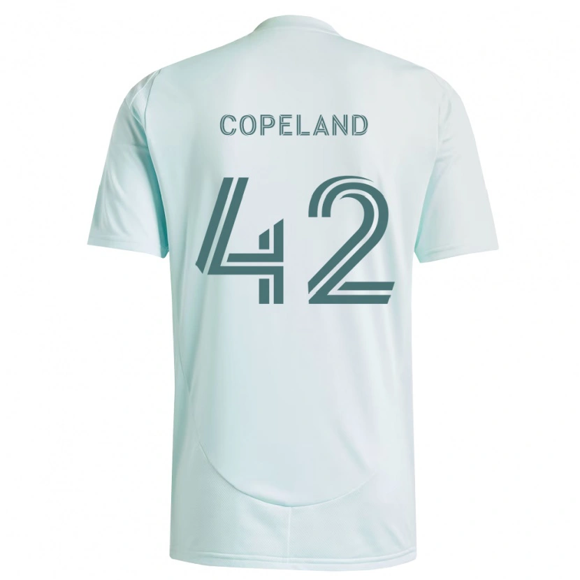 Danxen Heren Josh Copeland #42 Wit Lichtgroen Uitshirt Uittenue 2026/27 T-Shirt
