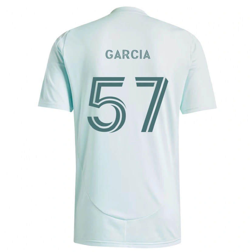 Danxen Heren Rogelio Garcia #57 Wit Lichtgroen Uitshirt Uittenue 2026/27 T-Shirt