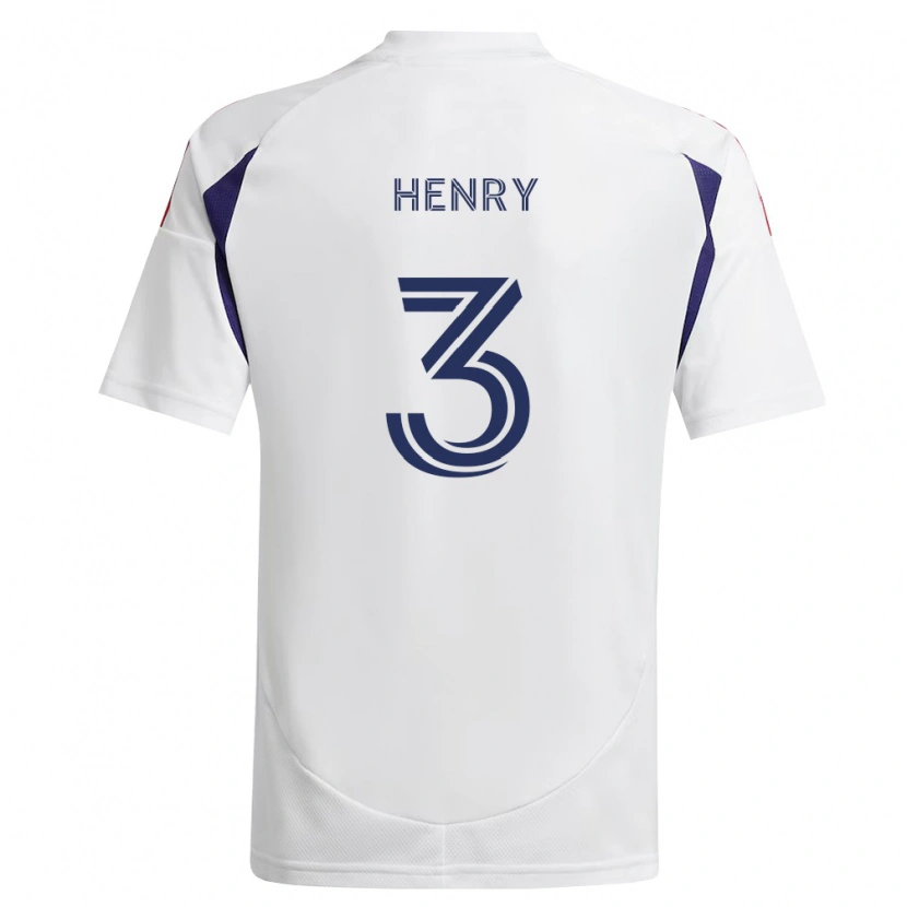 Danxen Heren Kobi Henry #3 Koninklijk Blauw Rood Bruin Uitshirt Uittenue 2026/27 T-Shirt