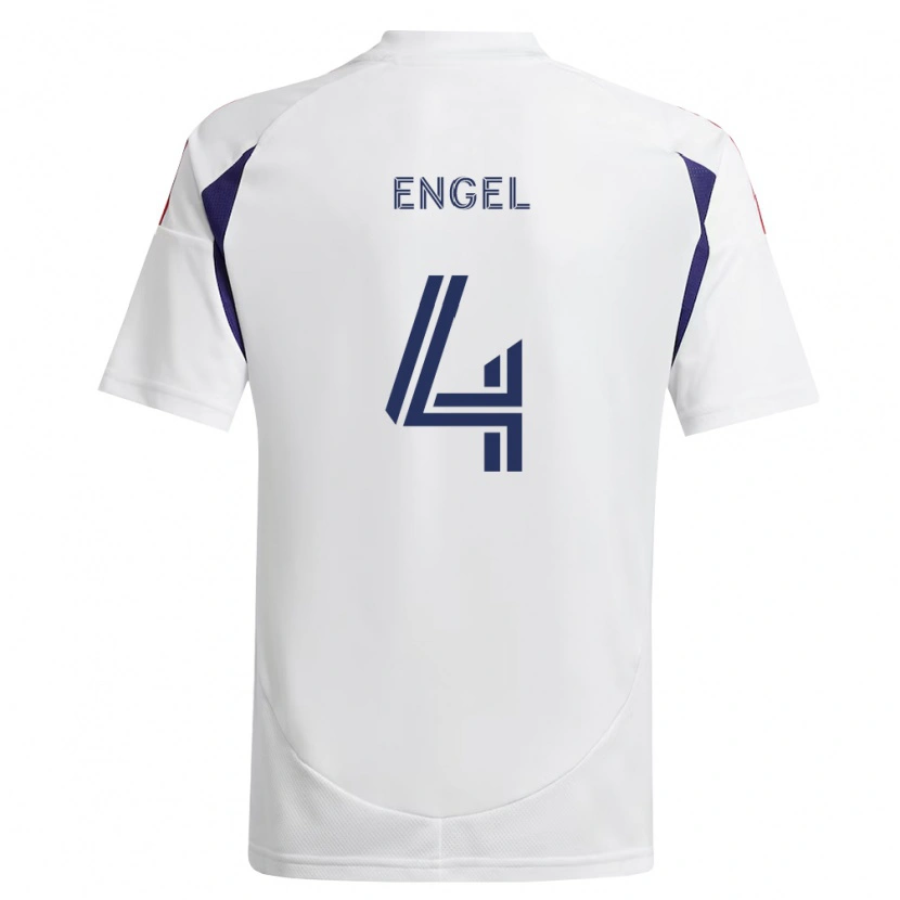 Danxen Heren Lukas Engel #4 Koninklijk Blauw Rood Bruin Uitshirt Uittenue 2026/27 T-Shirt