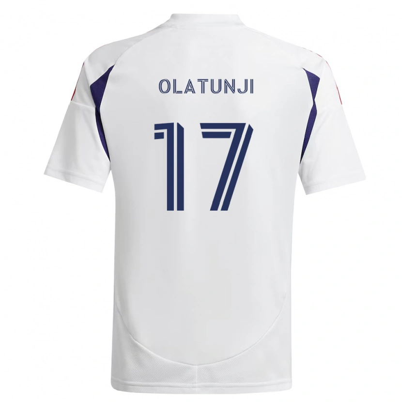 Danxen Heren Victor Olatunji #17 Koninklijk Blauw Rood Bruin Uitshirt Uittenue 2026/27 T-Shirt