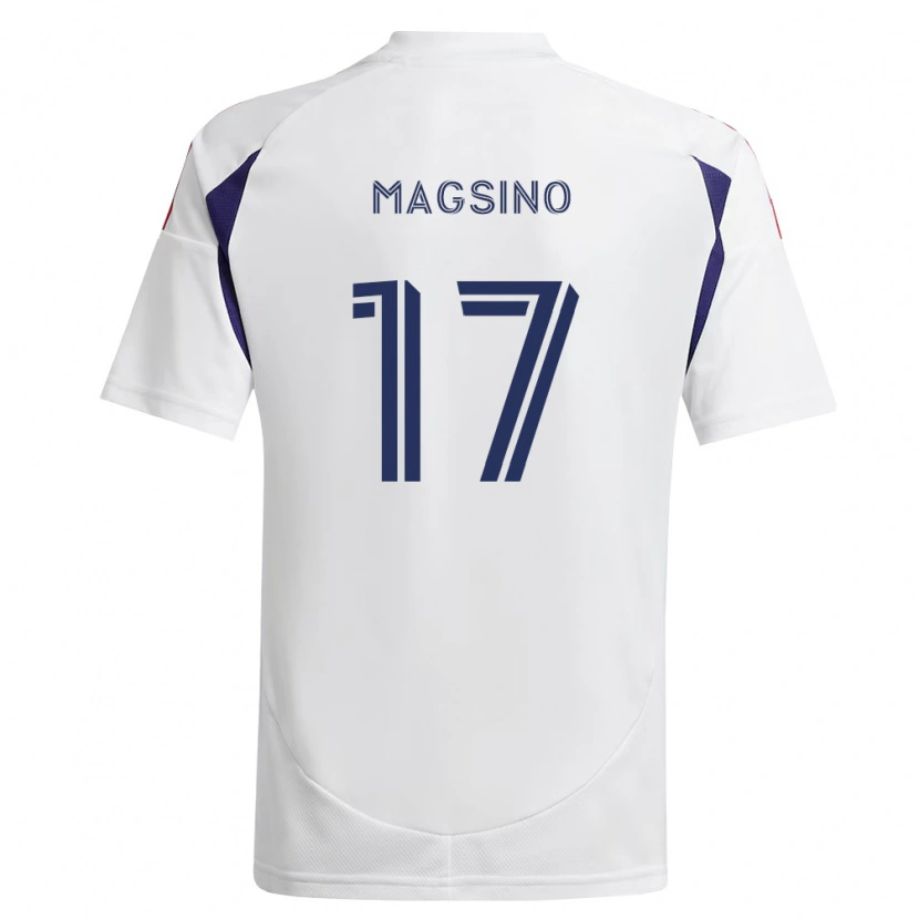 Danxen Heren Reignen Magsino #17 Koninklijk Blauw Rood Bruin Uitshirt Uittenue 2026/27 T-Shirt