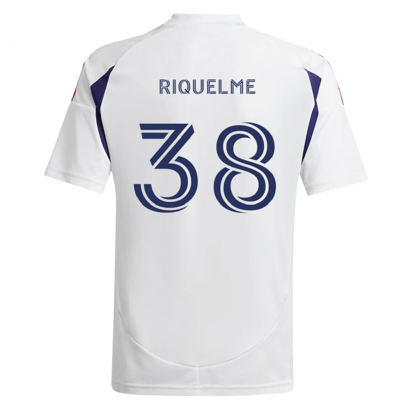 Danxen Heren Antonio Riquelme #38 Koninklijk Blauw Rood Bruin Uitshirt Uittenue 2026/27 T-Shirt