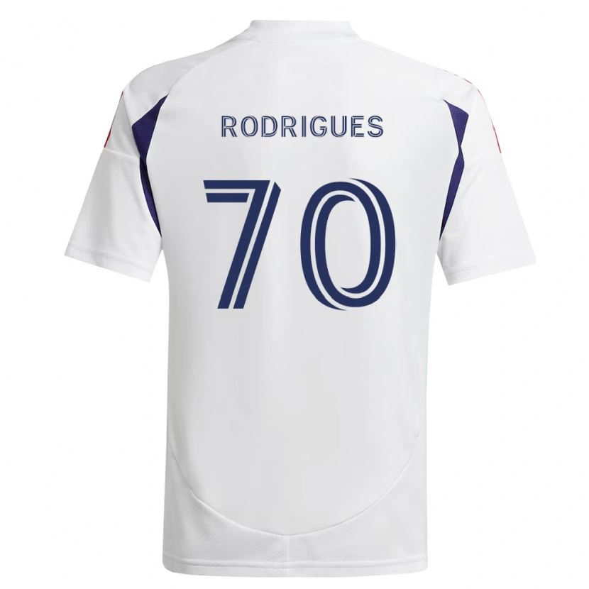 Danxen Heren Lineker Rodrigues #70 Koninklijk Blauw Rood Bruin Uitshirt Uittenue 2026/27 T-Shirt