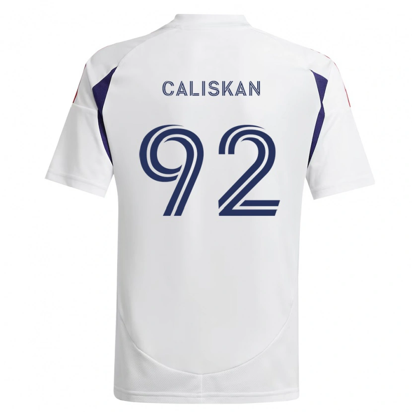 Danxen Heren Noel Caliskan #92 Koninklijk Blauw Rood Bruin Uitshirt Uittenue 2026/27 T-Shirt