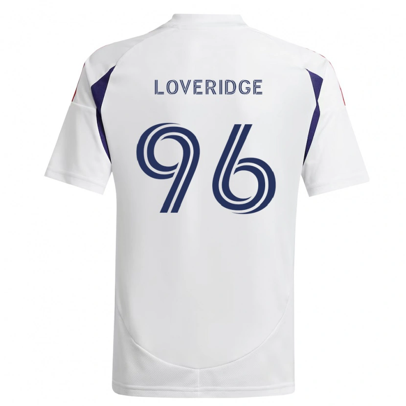 Danxen Heren Pete Loveridge #96 Koninklijk Blauw Rood Bruin Uitshirt Uittenue 2026/27 T-Shirt