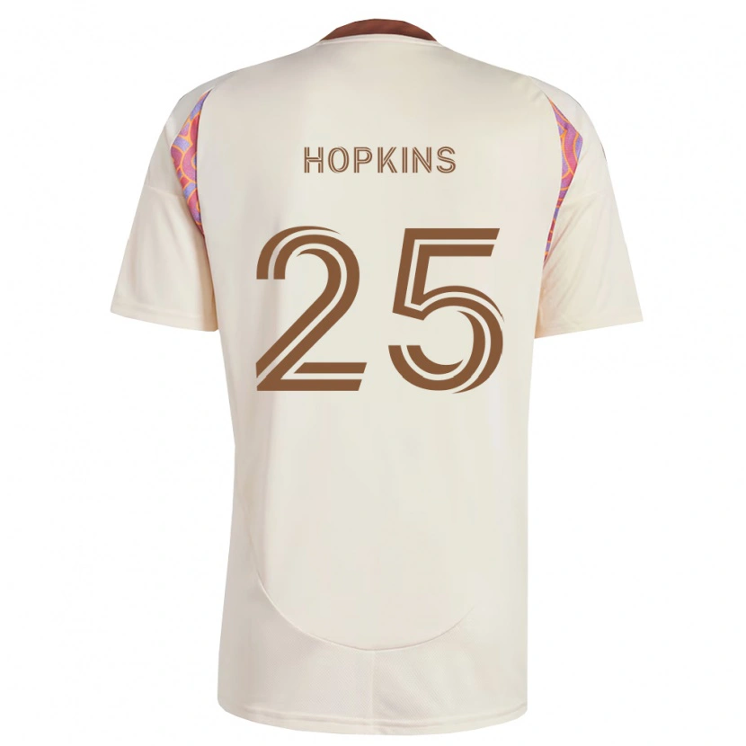 Danxen Heren Jackson Hopkins #25 Off-White Roze Uitshirt Uittenue 2026/27 T-Shirt