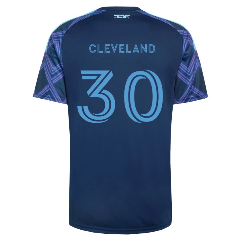 Danxen Heren Stefan Cleveland #30 Koninklijk Blauw Paars Uitshirt Uittenue 2026/27 T-Shirt
