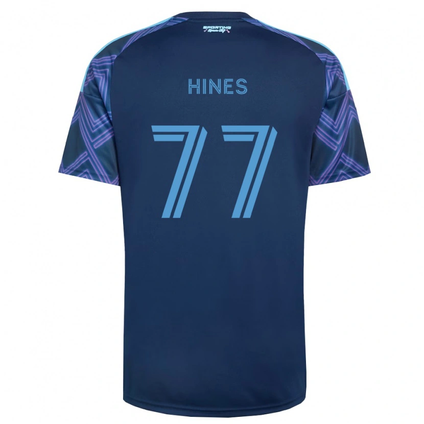 Danxen Heren Kashan Hines #77 Koninklijk Blauw Paars Uitshirt Uittenue 2026/27 T-Shirt