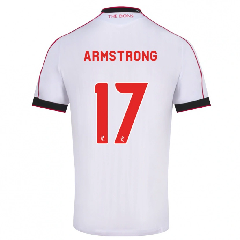 Danxen Heren Stuart Armstrong #17 Zwart Rood Wit Uitshirt Uittenue 2026/27 T-Shirt