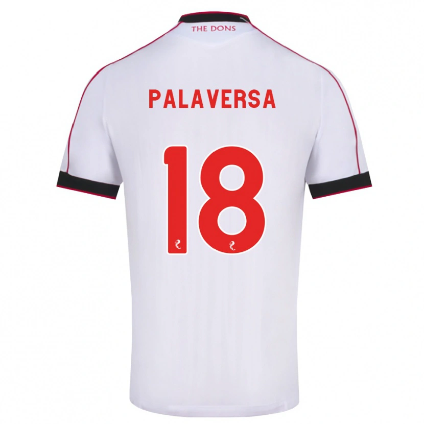 Danxen Heren Ante Palaversa #18 Zwart Rood Wit Uitshirt Uittenue 2026/27 T-Shirt