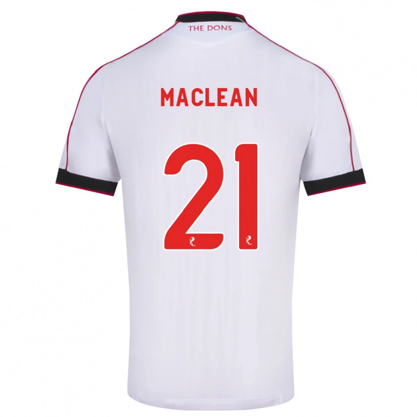 Danxen Heren Miriam Maclean #21 Zwart Rood Wit Uitshirt Uittenue 2026/27 T-Shirt