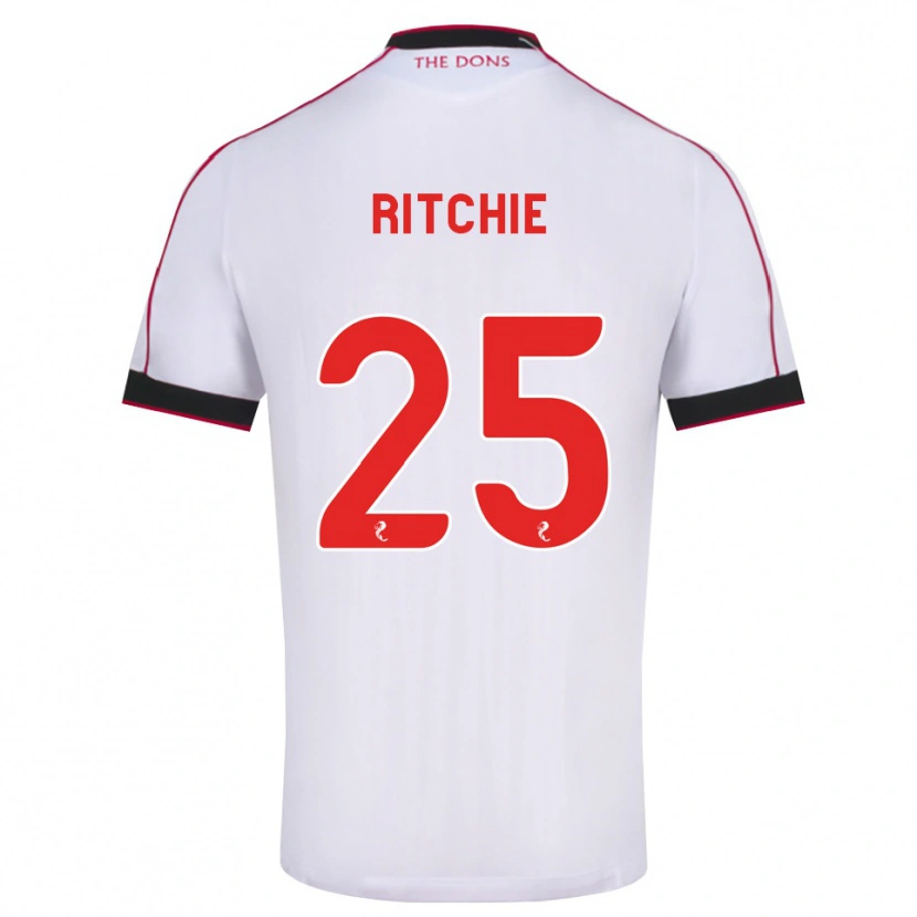 Danxen Heren Tom Ritchie #25 Zwart Rood Wit Uitshirt Uittenue 2026/27 T-Shirt