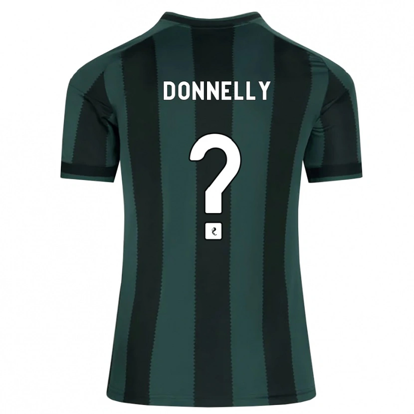 Danxen Heren Jacob Donnelly #0 Donkerleigrijs Zwart Uitshirt Uittenue 2026/27 T-Shirt