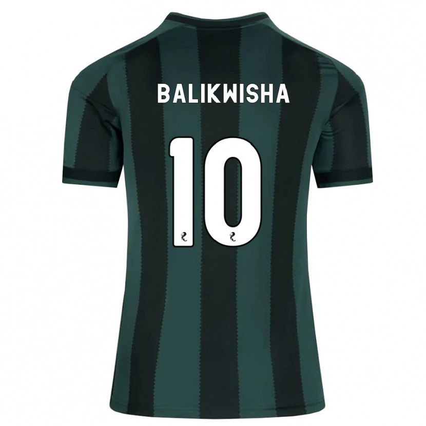 Danxen Heren Michel-Ange Balikwisha #10 Donkerleigrijs Zwart Uitshirt Uittenue 2026/27 T-Shirt