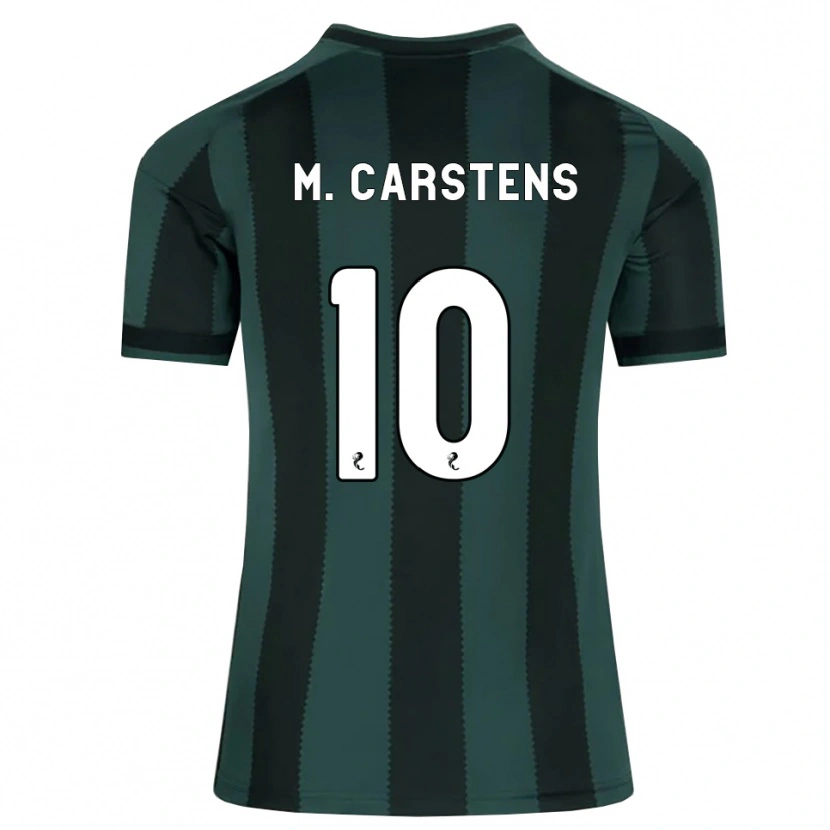 Danxen Heren Mathilde Carstens #10 Donkerleigrijs Zwart Uitshirt Uittenue 2026/27 T-Shirt