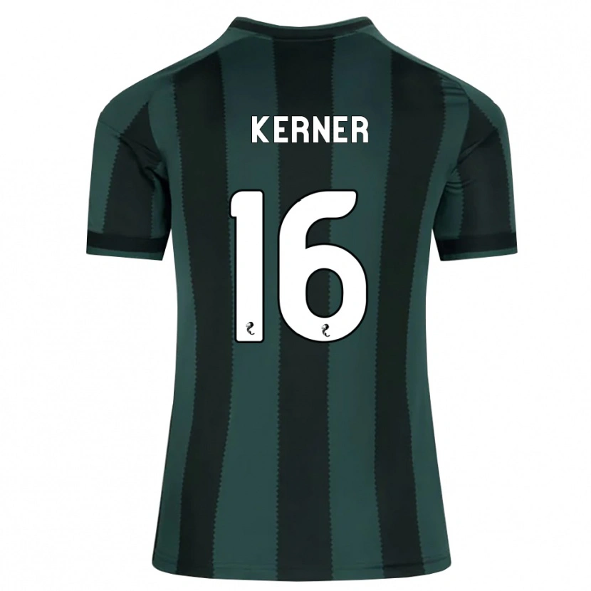 Danxen Heren Hana Kerner #16 Donkerleigrijs Zwart Uitshirt Uittenue 2026/27 T-Shirt