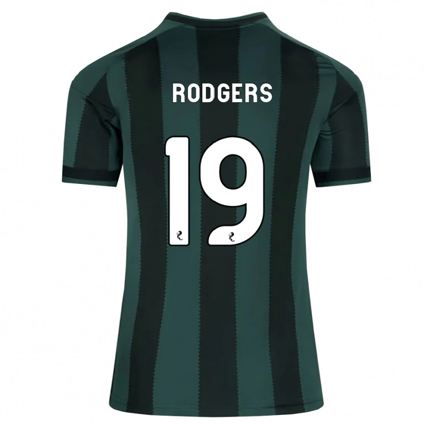 Danxen Heren Lisa Rodgers #19 Donkerleigrijs Zwart Uitshirt Uittenue 2026/27 T-Shirt