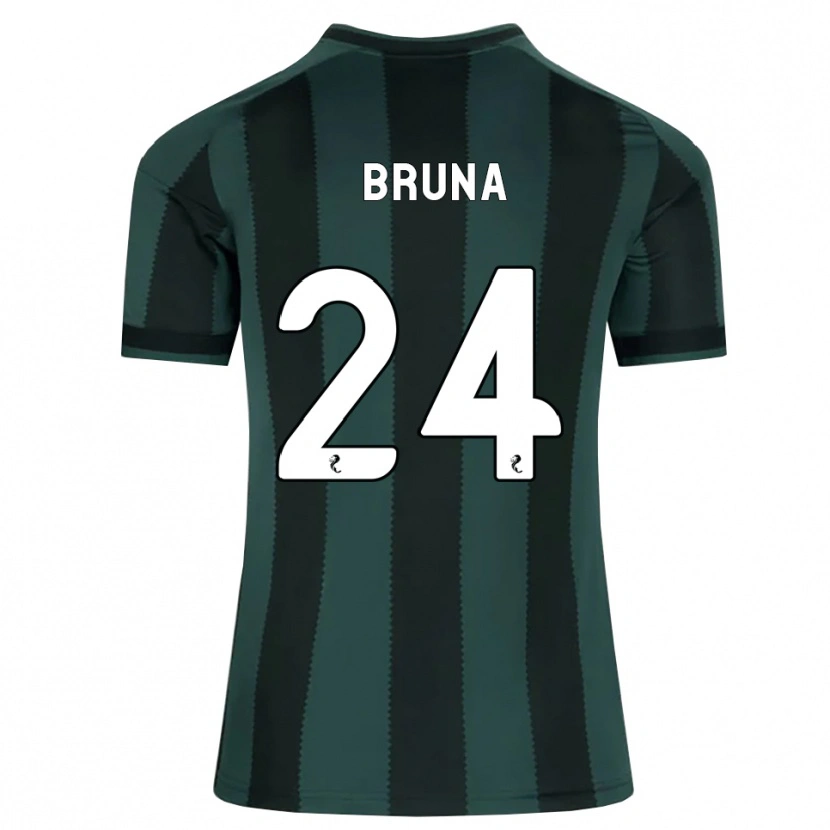 Danxen Heren Bruna Lourenço #24 Donkerleigrijs Zwart Uitshirt Uittenue 2026/27 T-Shirt