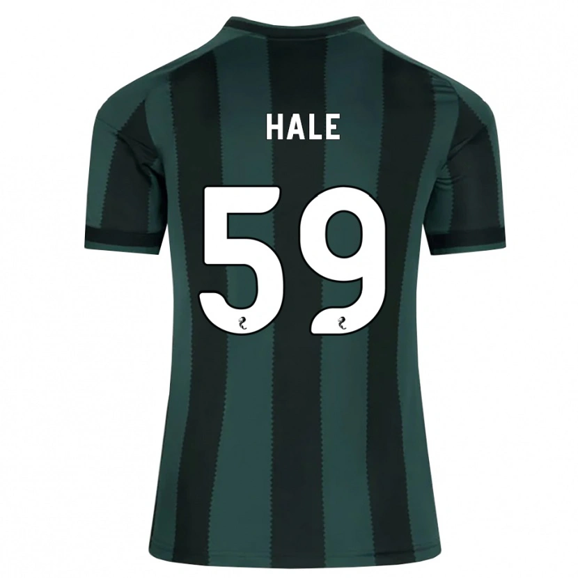 Danxen Heren Finlay Hale #59 Donkerleigrijs Zwart Uitshirt Uittenue 2026/27 T-Shirt