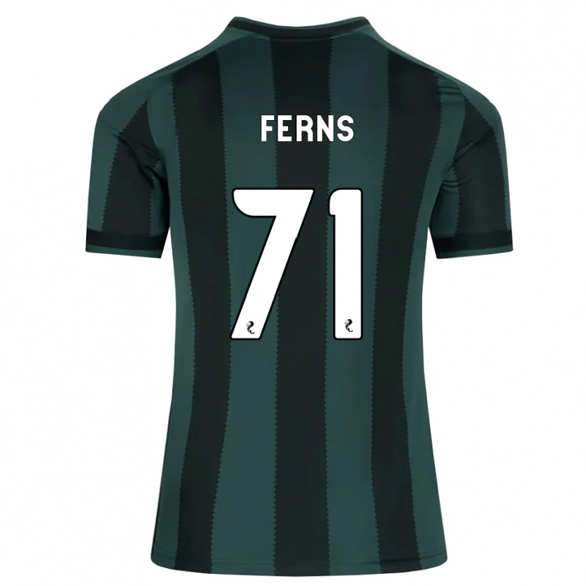 Danxen Heren Abbie Ferns #71 Donkerleigrijs Zwart Uitshirt Uittenue 2026/27 T-Shirt