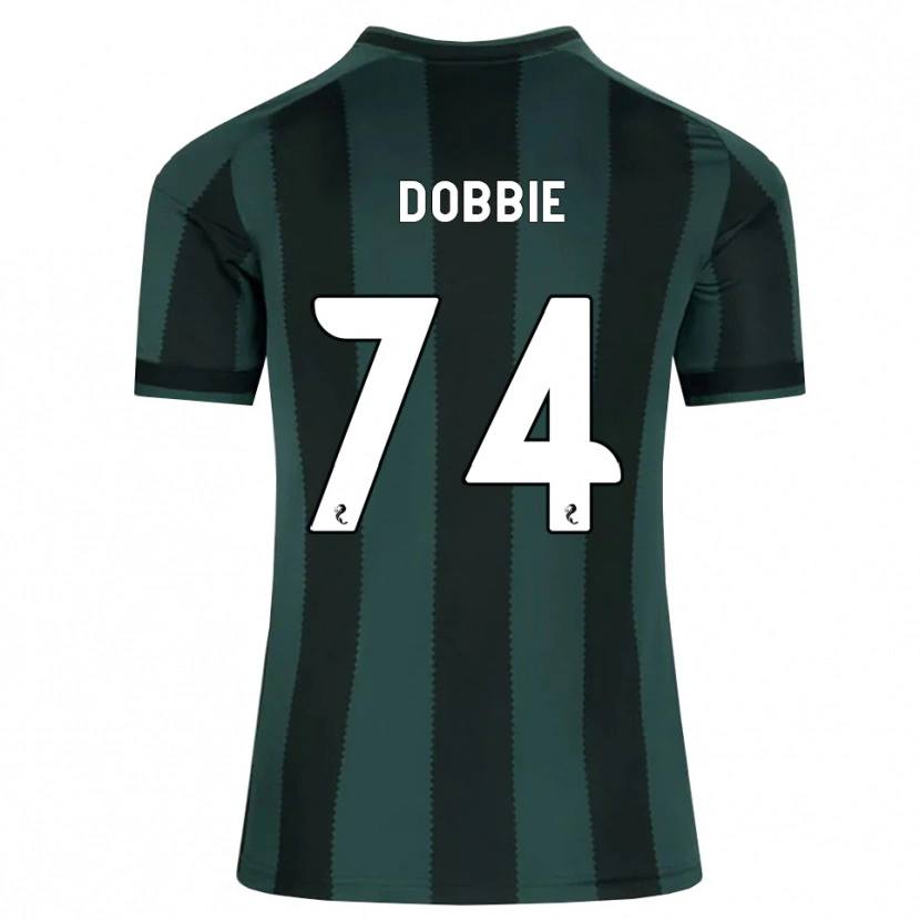 Danxen Heren Lewis Dobbie #74 Donkerleigrijs Zwart Uitshirt Uittenue 2026/27 T-Shirt