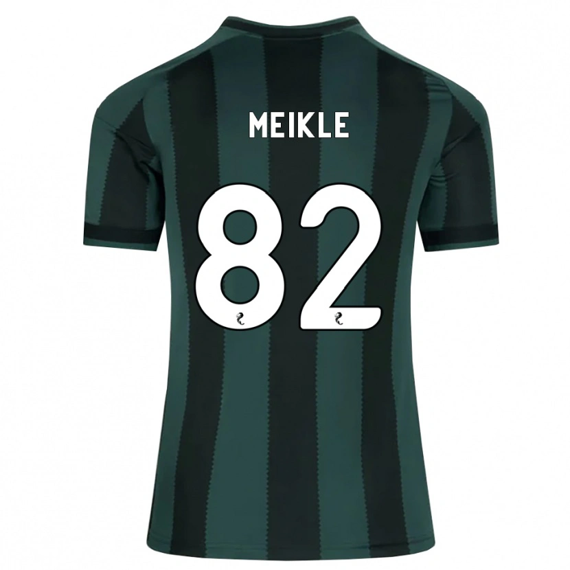 Danxen Heren Jamie Meikle #82 Donkerleigrijs Zwart Uitshirt Uittenue 2026/27 T-Shirt