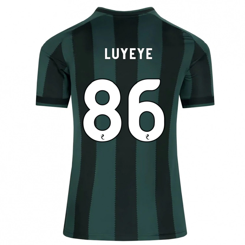 Danxen Heren Benny-Jackson Luyeye #86 Donkerleigrijs Zwart Uitshirt Uittenue 2026/27 T-Shirt