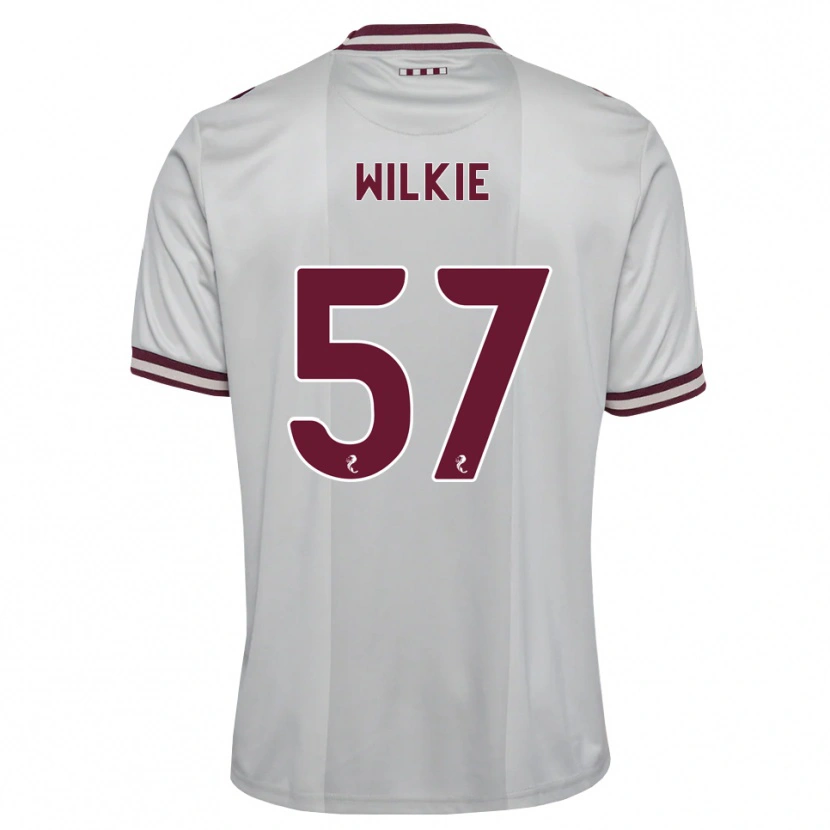 Danxen Heren Coupar Wilkie #57 Wit Bordeauxrood Uitshirt Uittenue 2026/27 T-Shirt