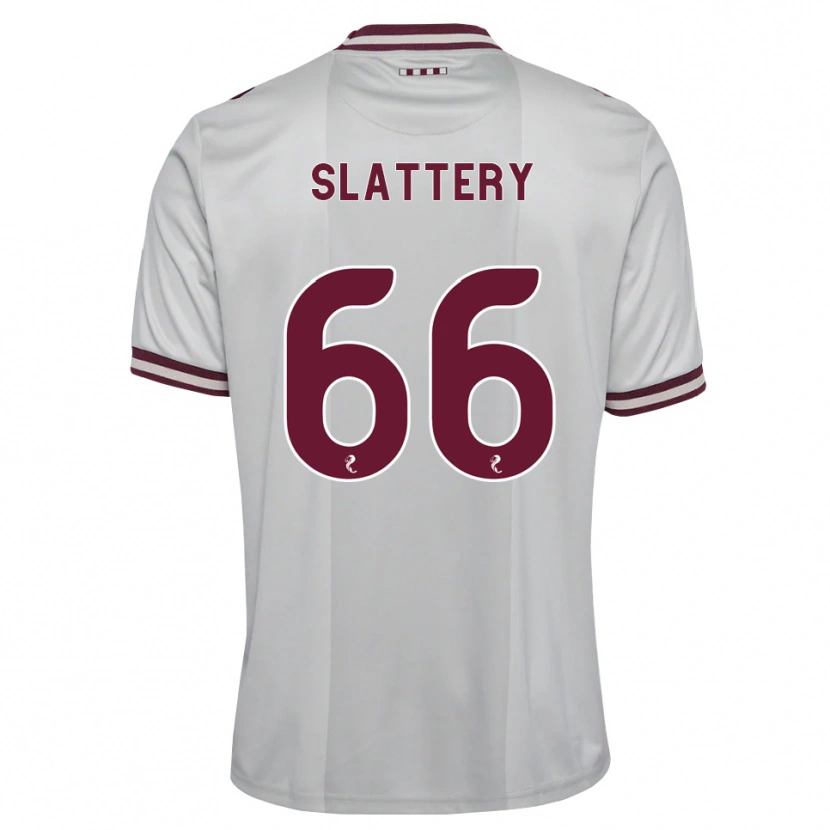 Danxen Heren Jenna Slattery #66 Wit Bordeauxrood Uitshirt Uittenue 2026/27 T-Shirt