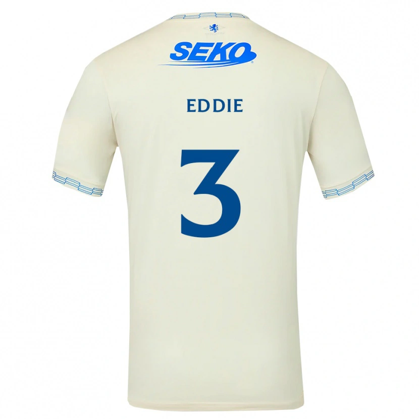 Danxen Heren Leah Eddie #3 Diepblauw Wit Uitshirt Uittenue 2026/27 T-Shirt