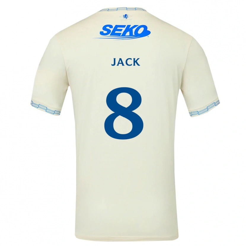 Danxen Heren Ryan Jack #8 Diepblauw Wit Uitshirt Uittenue 2026/27 T-Shirt