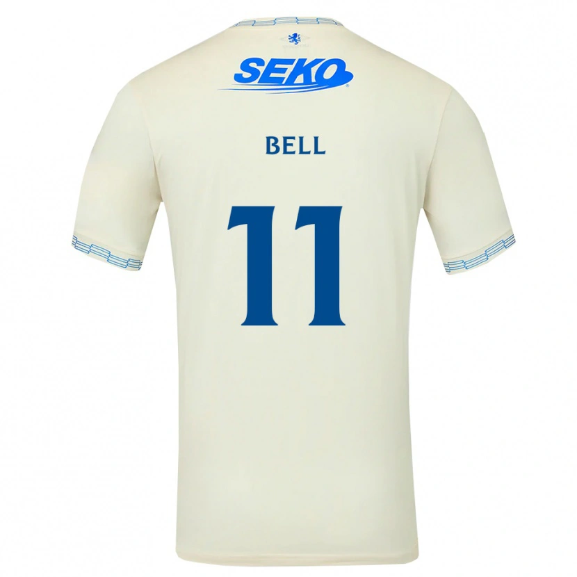 Danxen Heren Megan Bell #11 Diepblauw Wit Uitshirt Uittenue 2026/27 T-Shirt