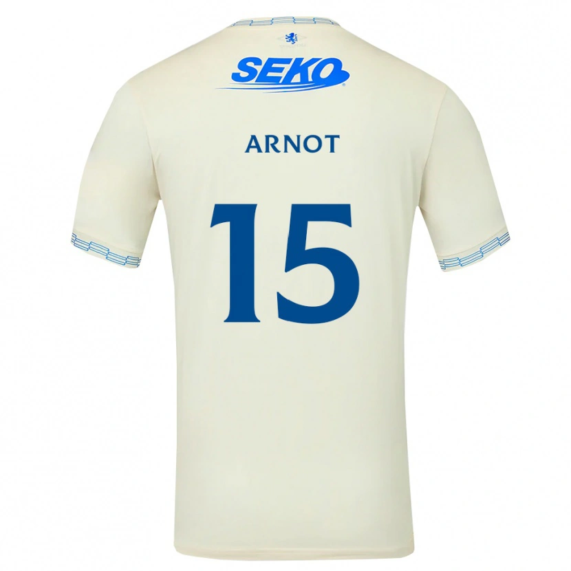 Danxen Heren Elizabeth Arnot #15 Diepblauw Wit Uitshirt Uittenue 2026/27 T-Shirt