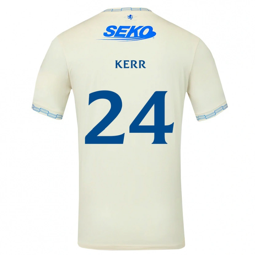 Danxen Heren Samantha Mary Kerr #24 Diepblauw Wit Uitshirt Uittenue 2026/27 T-Shirt