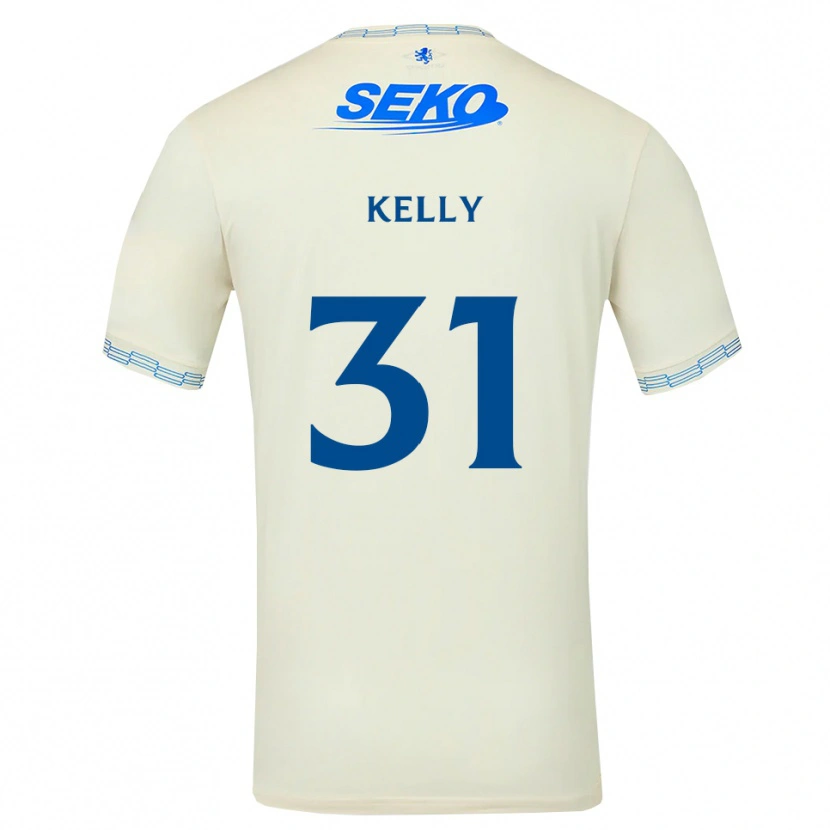 Danxen Heren Liam Kelly #31 Diepblauw Wit Uitshirt Uittenue 2026/27 T-Shirt